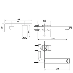 BTT3104 technical drawing