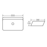 BA720 technical drawing