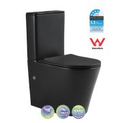 T6088RT-MB VERA Matt black toilet Suite