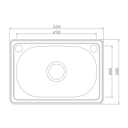 BKS-PS5539 technical drawing