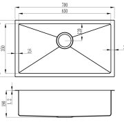 BKS-HA7040 drawing